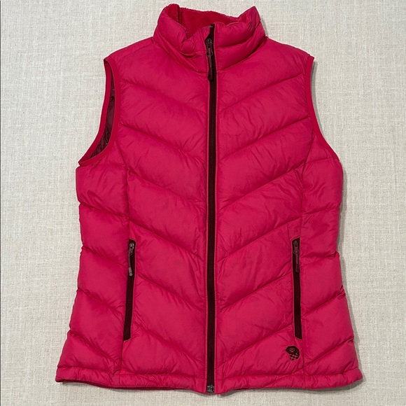 Mountain Hardwear Jackets & Blazers - Mountain Hardwear Vest Women’s Small Pink 650 Down Puffer Outdoor